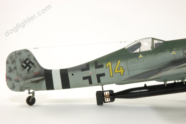 Focke Wulf Fw 190 D-12 Dora torpedo 1:48