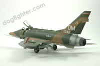 F-100D Super Sabre jet fighter