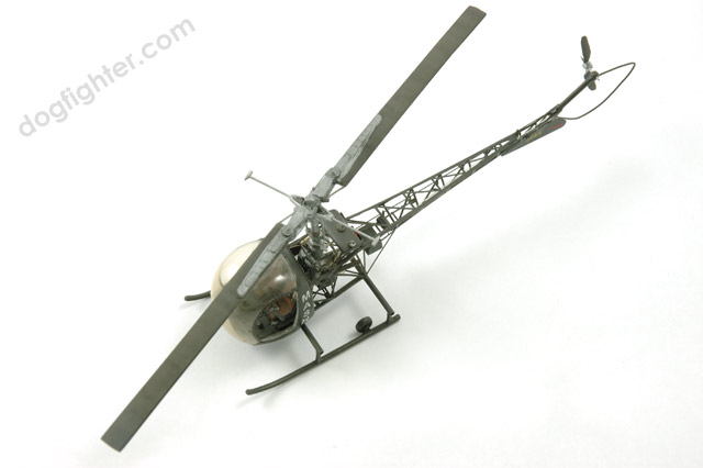Maquette Italeri OH-13S Sioux – 1/72, Hélicoptère, Occasion, AIRFIX