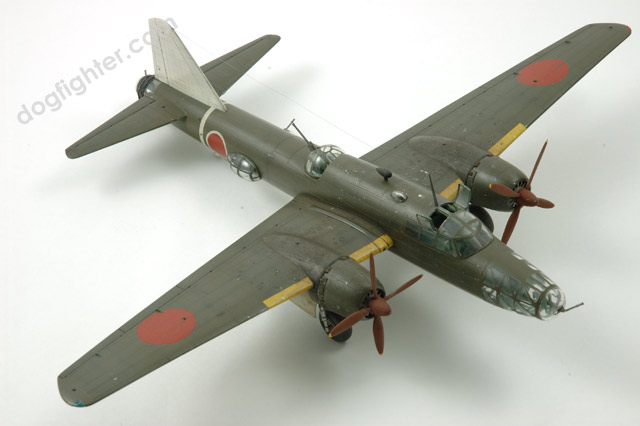 Mitsubishi Hiryu Peggy Bombing 1/120 Scale War Aircraft Japan Diecast Display 53