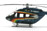 MBB BK-117 SpaceShip Helicopter 1:72