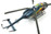 MBB BK-117 SpaceShip Helicopter 1:72