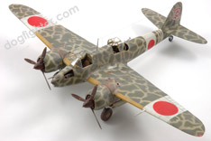 Japanese fighter Kawasaki Ki-45 Toryu