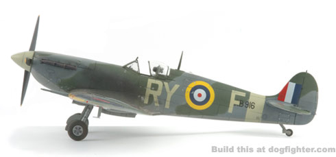 Frantisek Fajtl RAF Spitfire Mk Vb