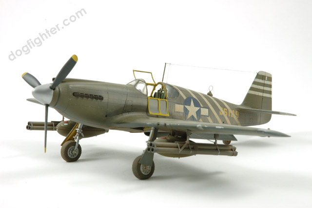 P-51A Mustang Accurate Miniature